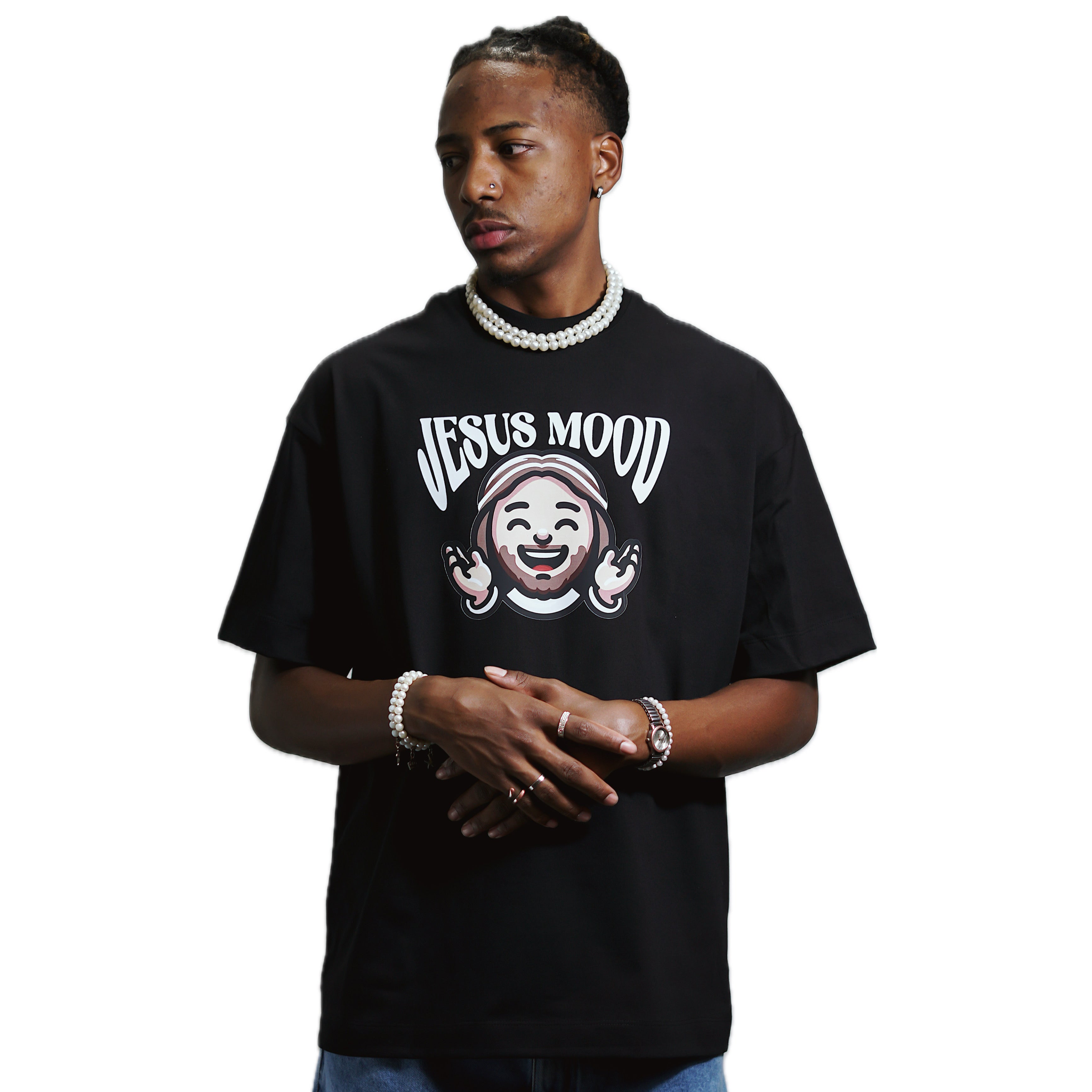 Camiseta “Jesus Mood” Preta