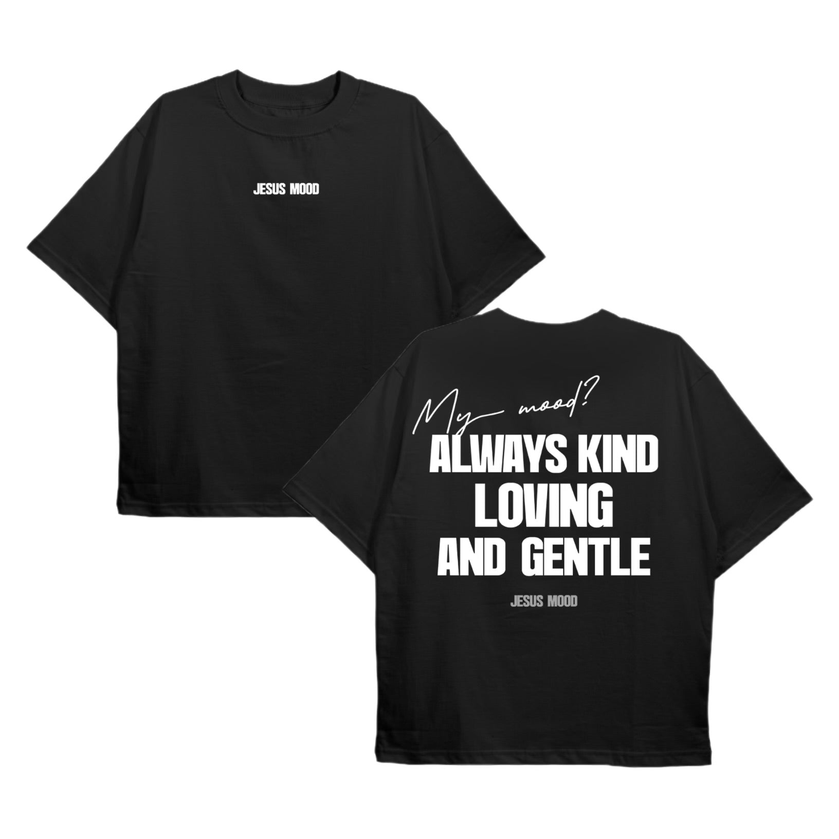 Camiseta “My Mood” Preta