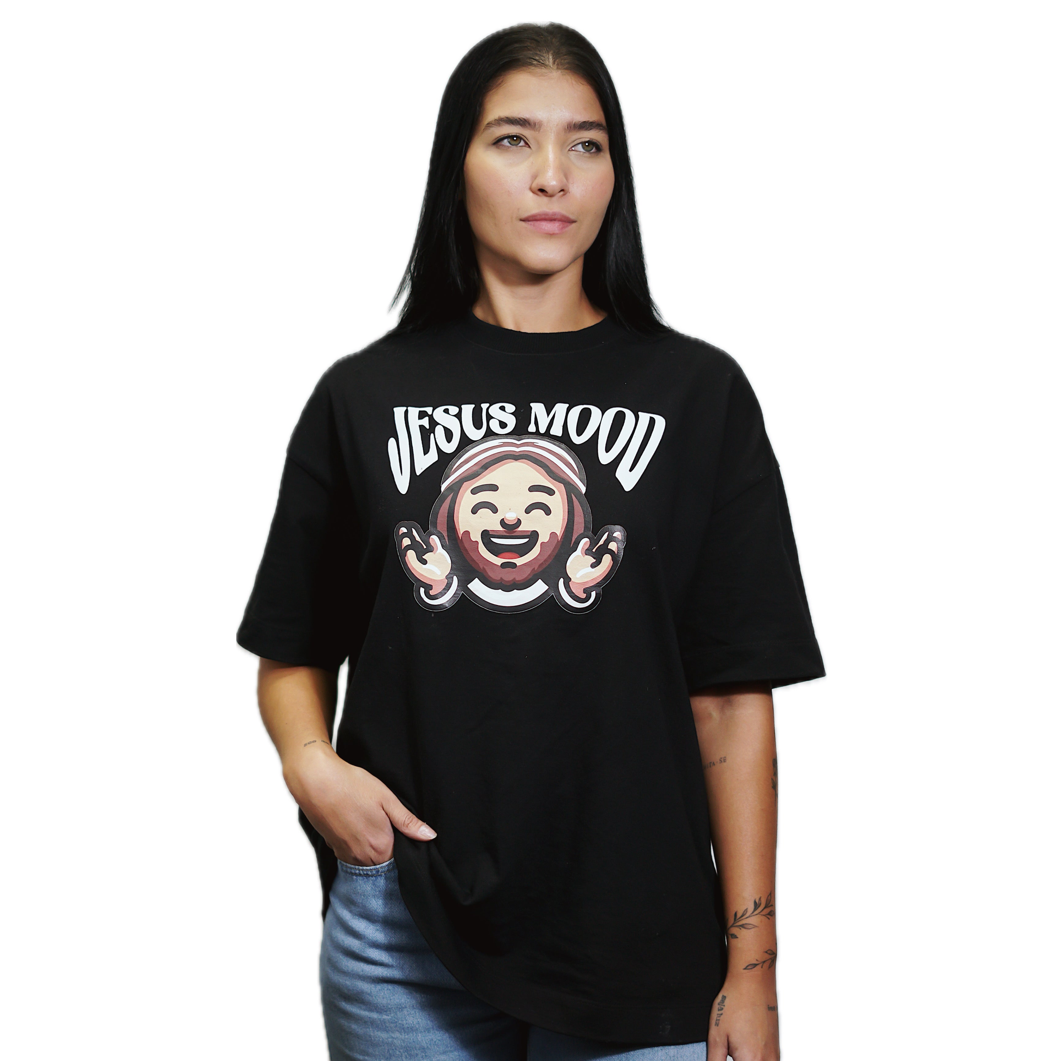 Camiseta “Jesus Mood” Preta