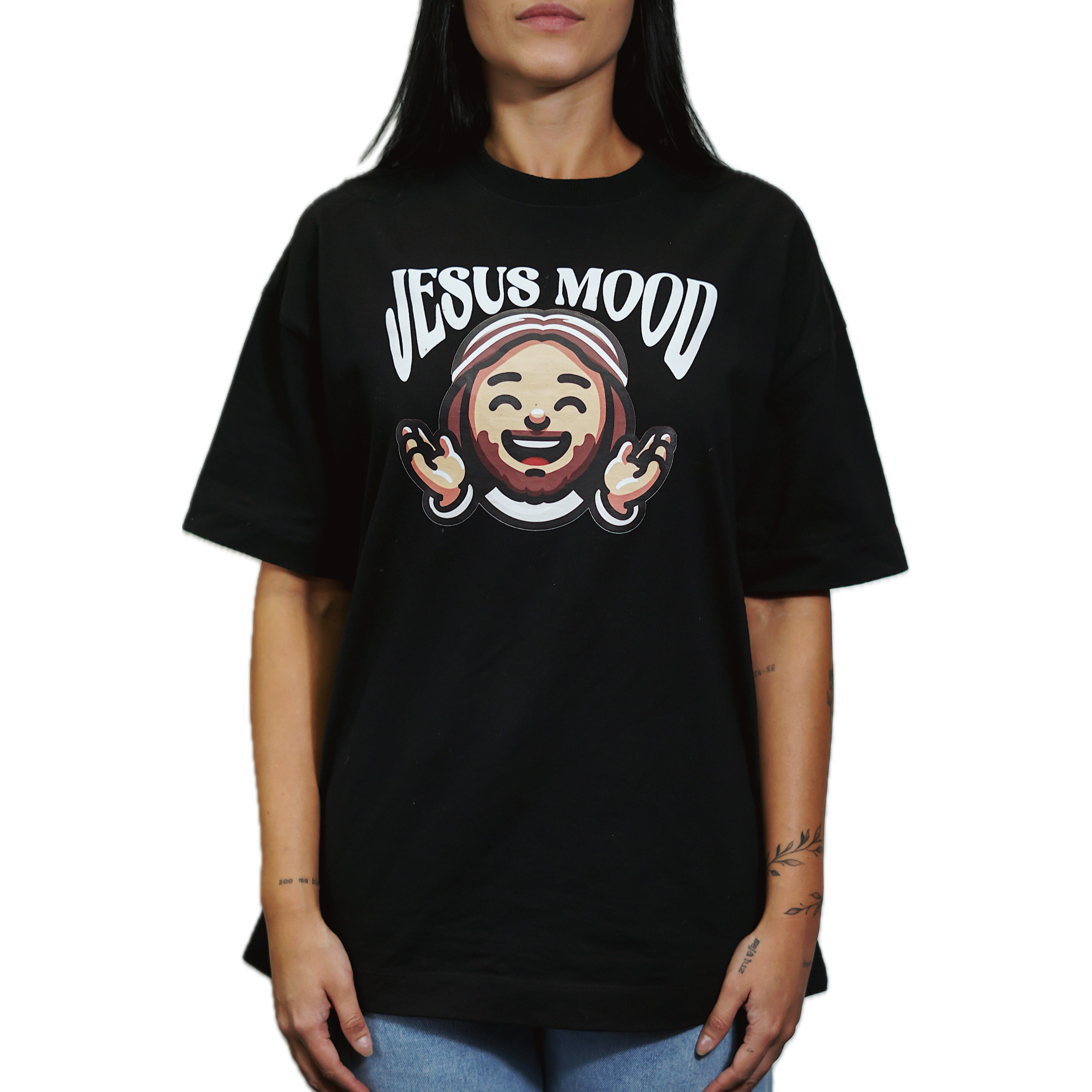 Camiseta “Jesus Mood” Preta