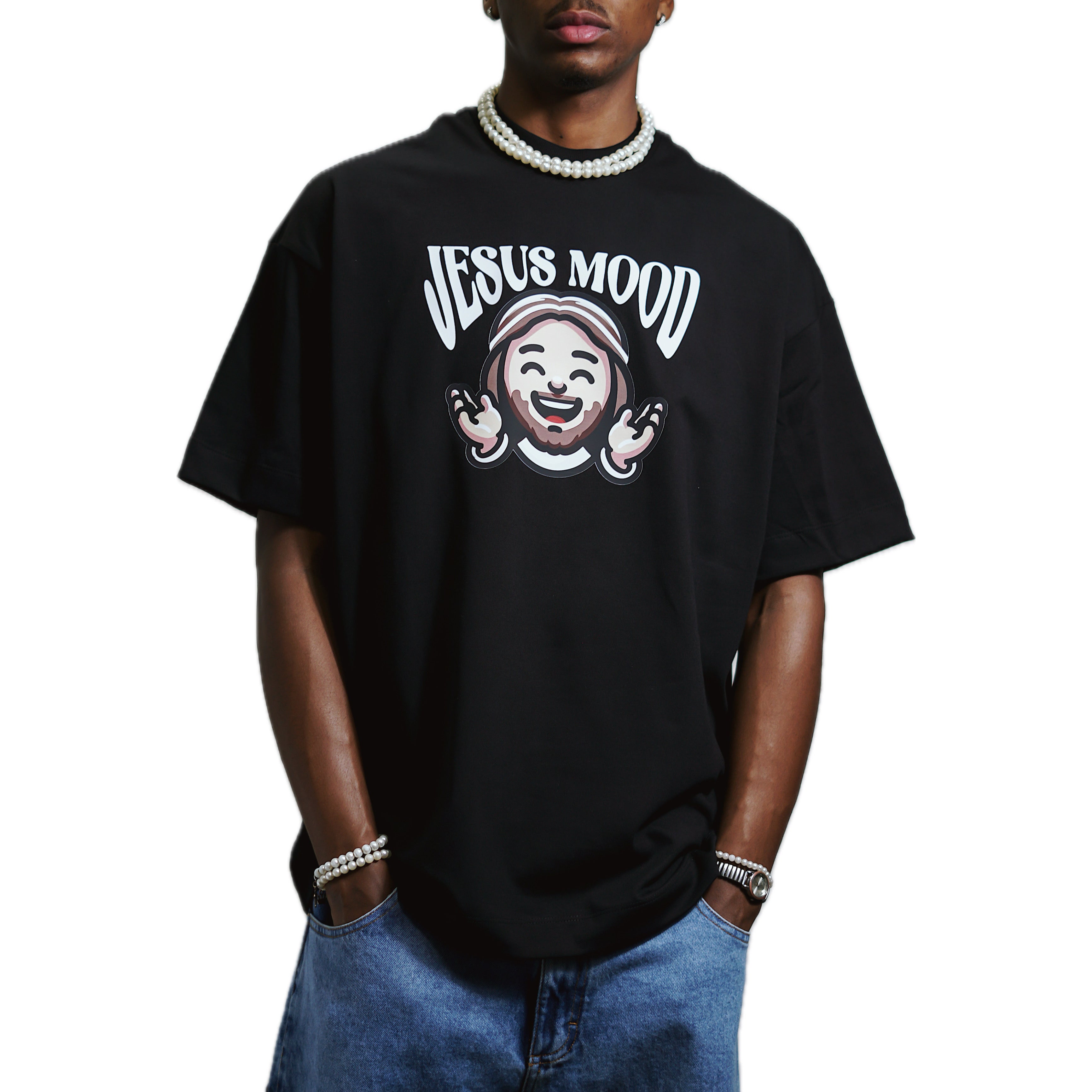 Camiseta “Jesus Mood” Preta