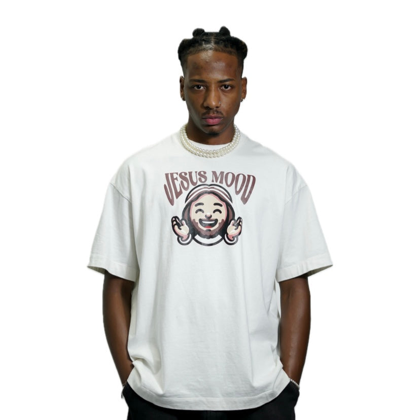 Camiseta “Jesus Mood” Off-White