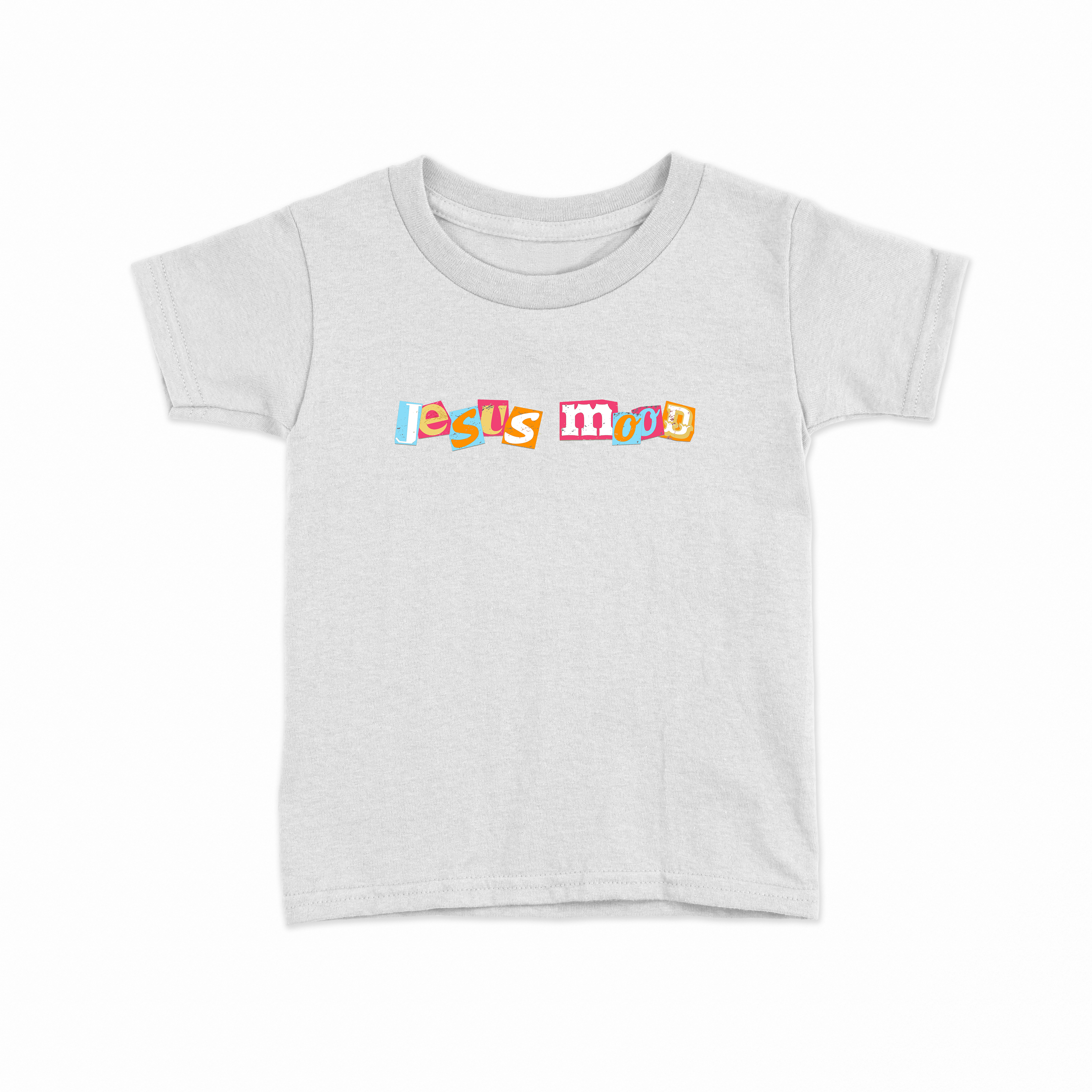 Camiseta “Magazine” Infantil Off White