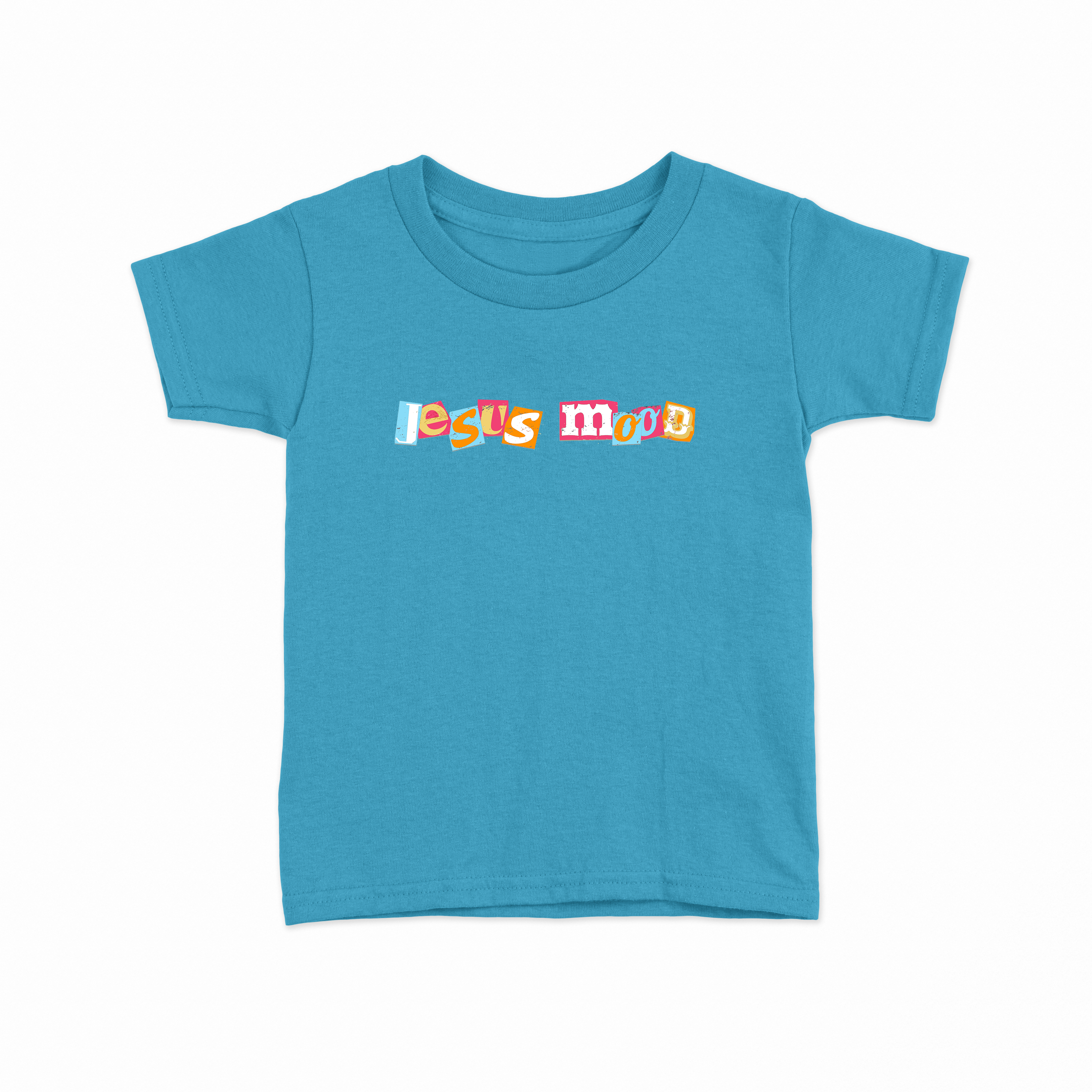 Camiseta "Magazine" Infantil Azul