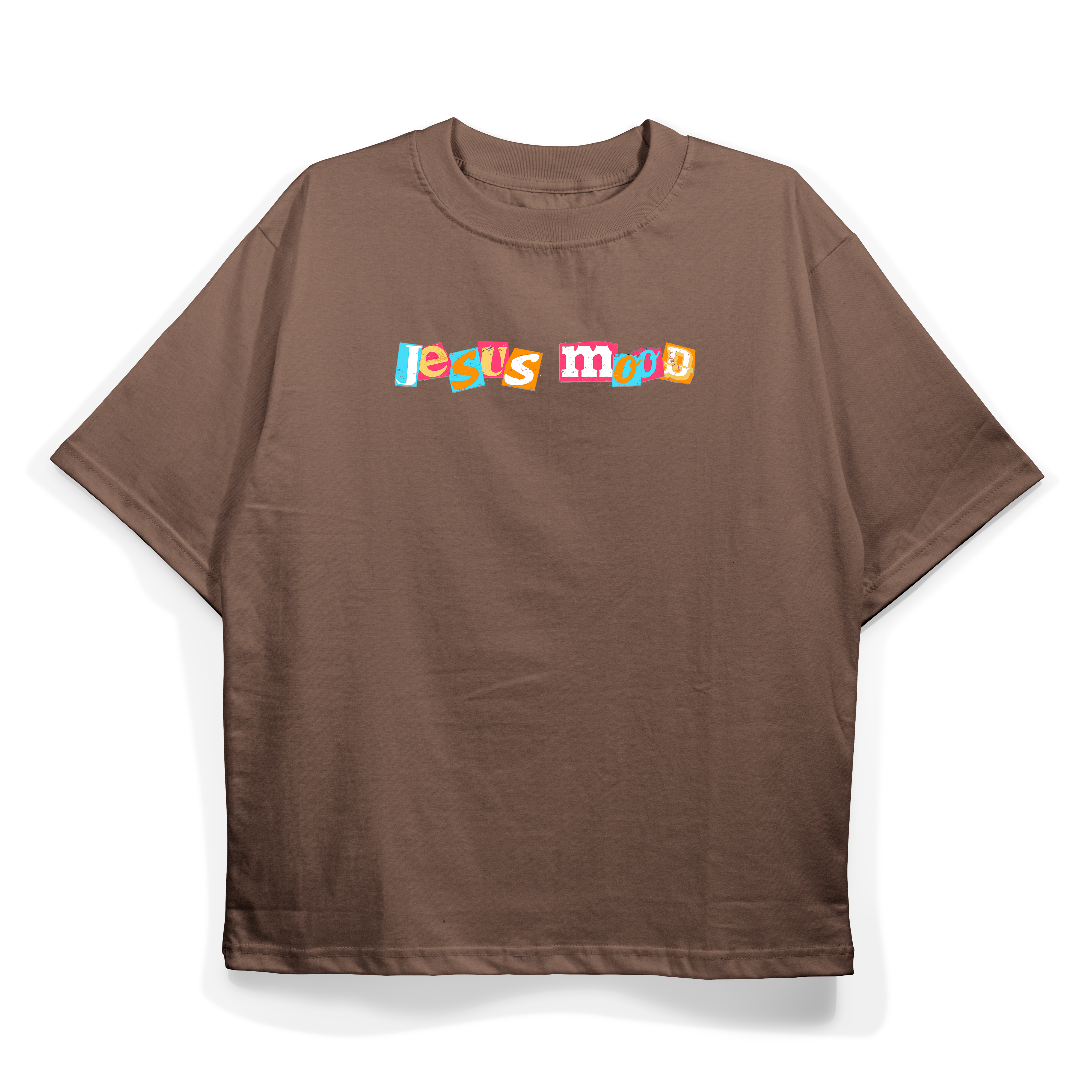 Camiseta "Magazine" Marrom