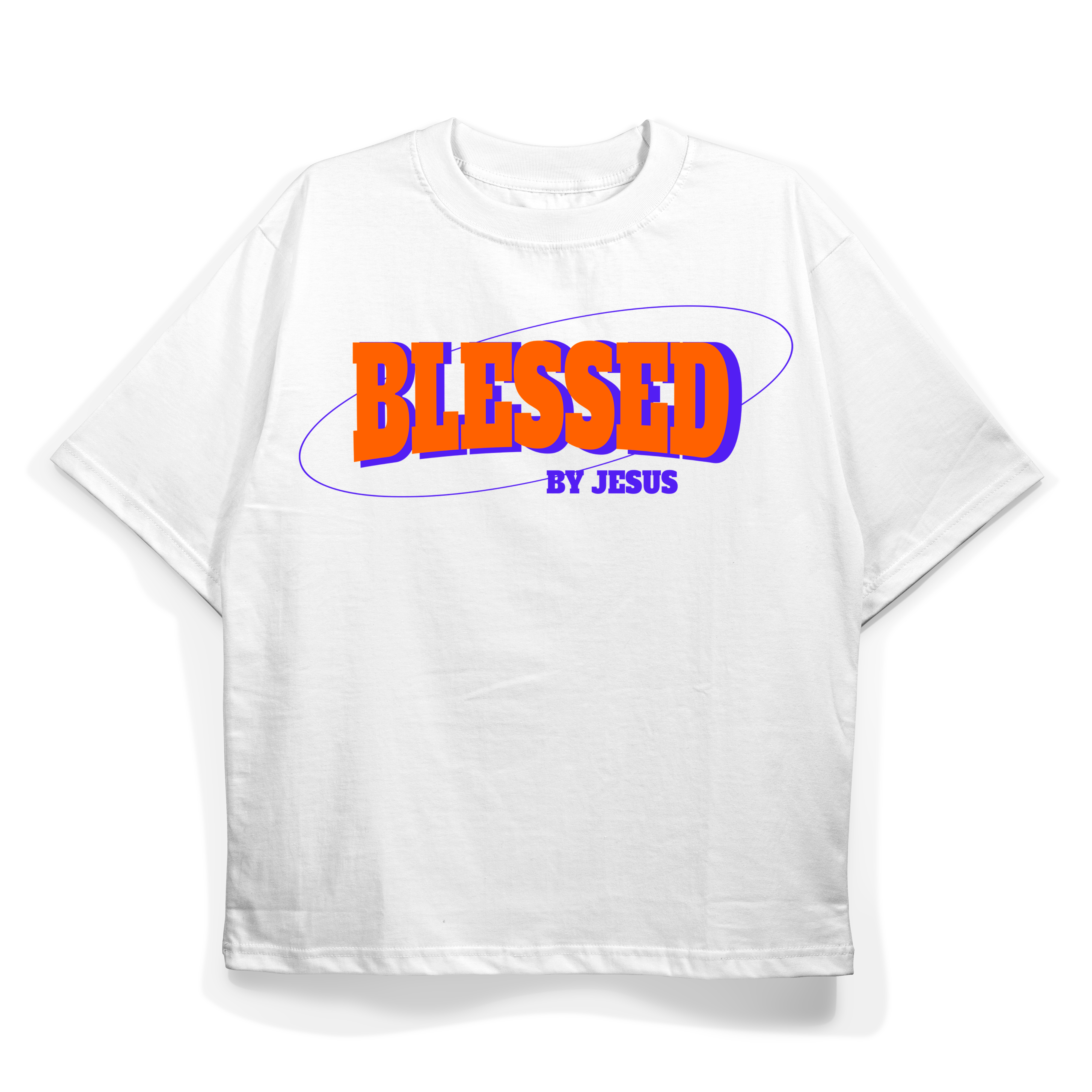 Camiseta "Blessed" Off White