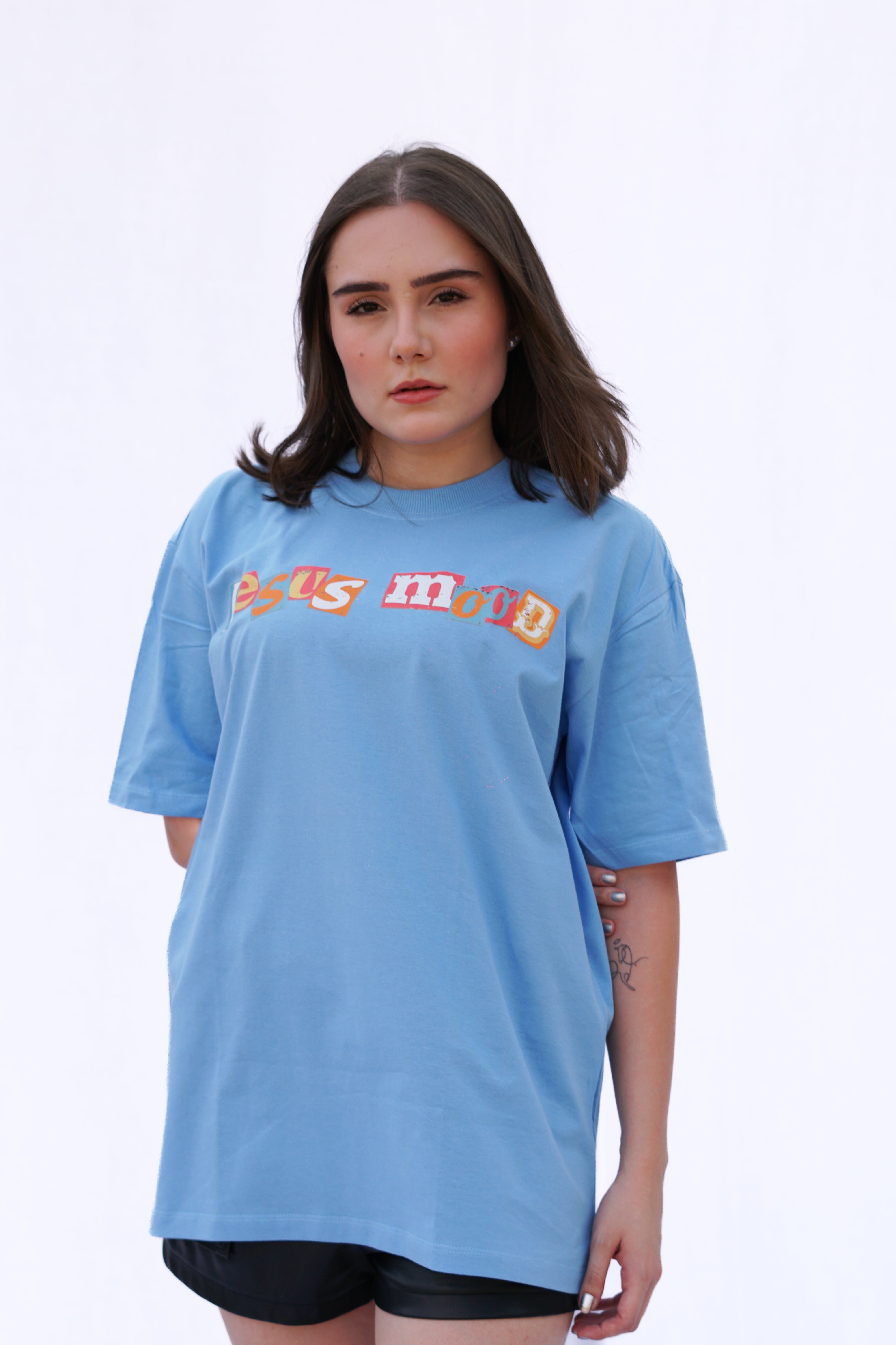 Camiseta "Magazine" Azul
