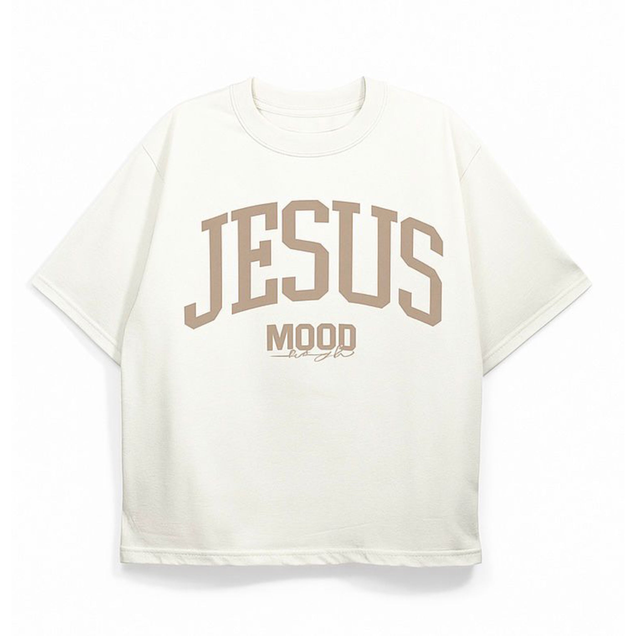 Camiseta "Jesus Mood 2" Off White