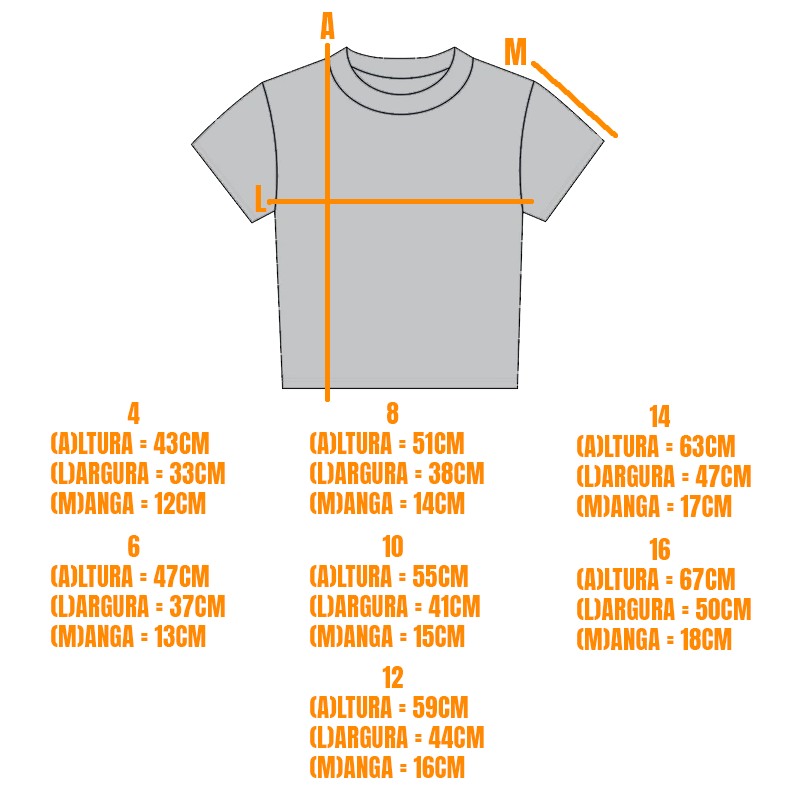 Camiseta "Magazine" Infantil Azul