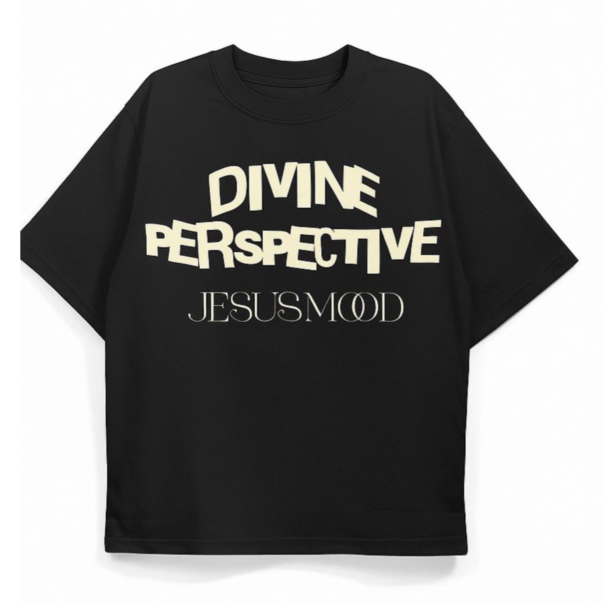 Camiseta "Divine Perspective" Preta