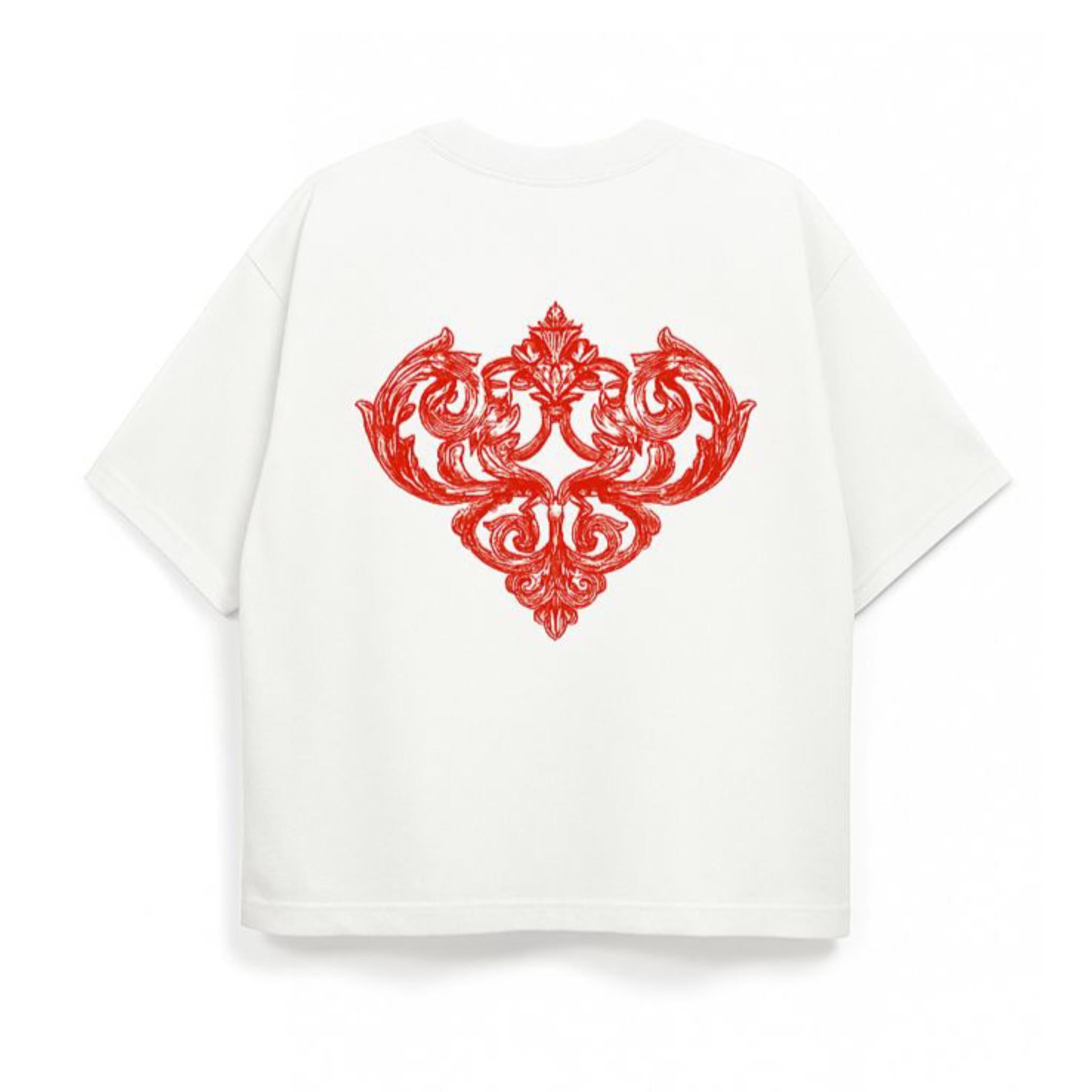 Camiseta "Jesus Loves U" Off White